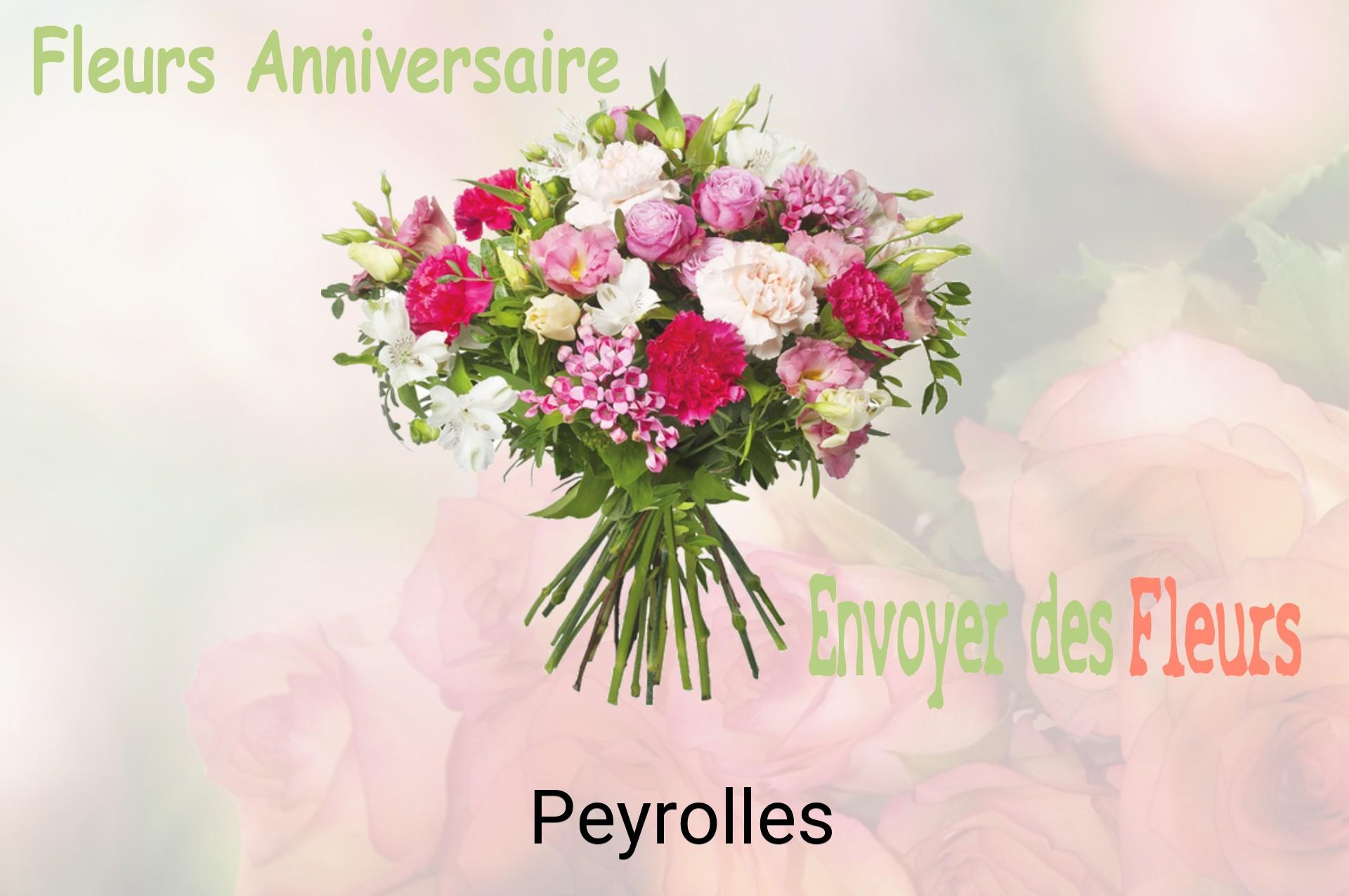 Bouquet de fleurs d’anniversaire livré à Peyrolles